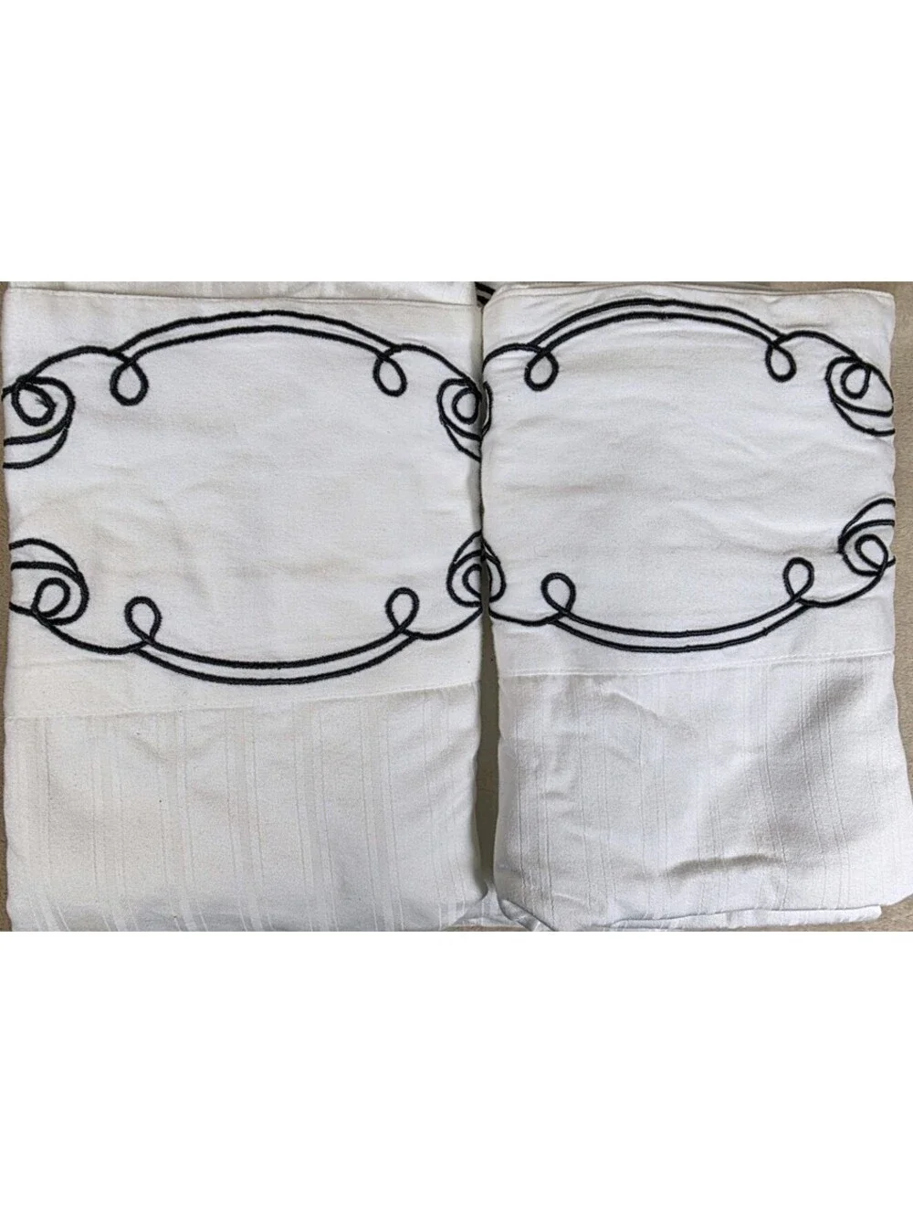 vintage embroidered bed sheets Linens